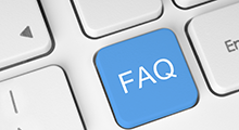 FAQ key on a keyboard